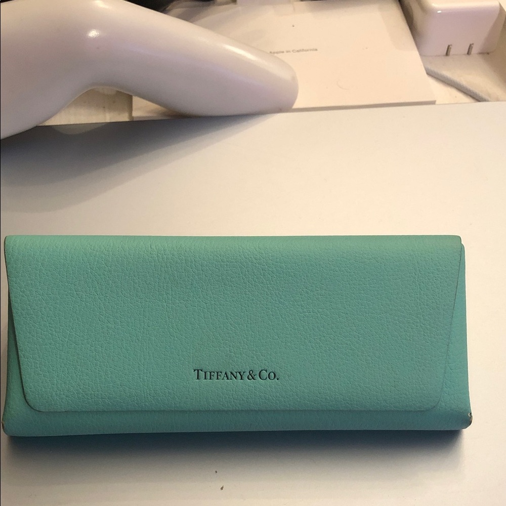 Tiffany & Co leather Eyeglass/Sunglass case